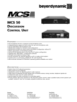 Beyerdynamic MCS 50 User manual