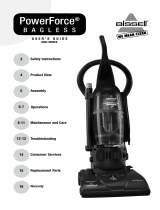 Bissell PowerForce® Bagless Vacuum User manual