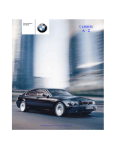 BMW 745i User manual