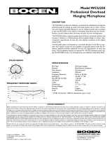 Bogen WCU250 User manual