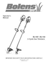 Bolens BL150 User manual