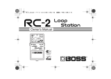 Boss RC-2 User manual