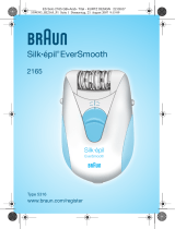 Braun 2165, Silk-épil EverSmooth User manual