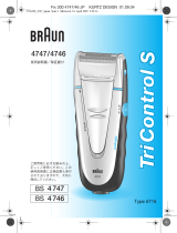 Braun 4747, 4746, TriControl S User manual