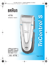 Braun 4776, TriControl S User manual