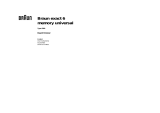 Braun exact 6 memory universal User manual