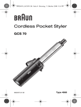 Braun GCS 70 User manual