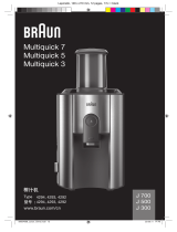 Braun J 300 BK User manual