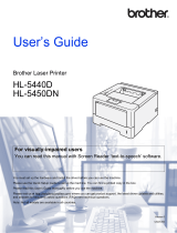 Brother HL-5440D User manual