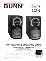 Bunn LCA-1 User manual