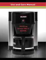 Bunn NHBX-B User manual