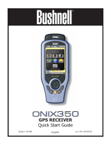 Bushnell ONIX 350 User manual