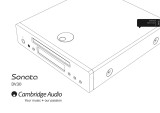 Cambridge Audio Sonata DVD Player DV30 User manual