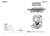 Canon Microfilm Scanner 300II User manual