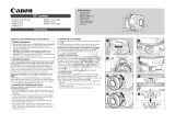 Canon EF 15mm f/2.8 Fisheye User manual