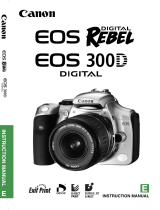 Canon EOS Digital Rebel User manual