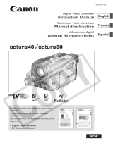 Canon Optura 30 User manual