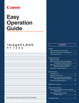 Canon ImageCLASS MF7280 User manual