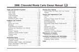 Chevrolet 2006 User manual