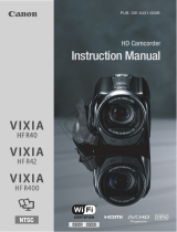 Canon Vixia HF-R40 User manual