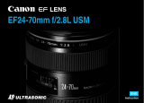 Canon ef24-70mm f-2.8l usm User manual