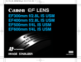 Canon EF 400mm f/2.8L IS USM User manual