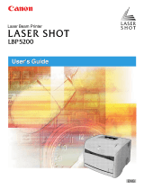 Canon LBP5200 User manual