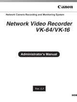 Canon VK-16 User manual