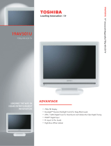 Toshiba 19AV501U User manual