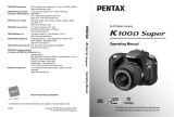 Pentax K K 100D Super User manual
