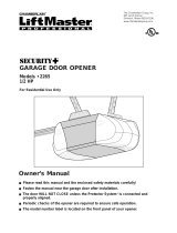 Chamberlain 2255 1/2 HP User manual
