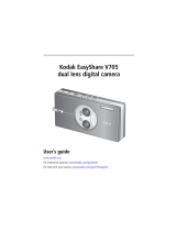 Kodak V705 User manual