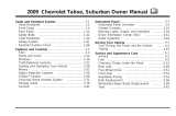 Chevrolet 2009 Suburban 1500 User manual