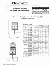 Chromalox BCT-820E User manual