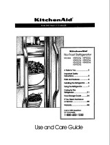 KitchenAid KSRB22Q User manual
