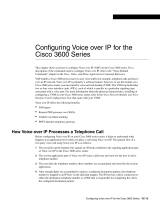 Cisco 3600 User manual