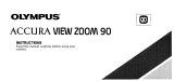 Olympus Accura View Zoom 90 Operating instructions