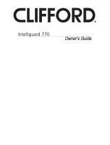 Clifford IntelliGuard 770 User manual