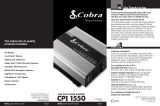 Cobra CPI 1550 User manual