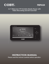 COBY electronic PMP4320 User manual