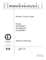 Hoshizaki KM-650MAH User manual