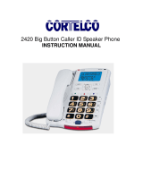 Cortelco 2420 User manual