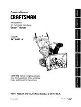 Craftsman 247888510 User manual