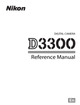Nikon D3300 User manual