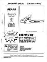 Craftsman 358.352161 User manual