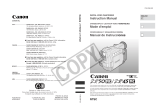 Canon ZR45MC User manual