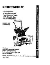 Craftsman 536888400 User manual