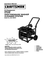 Craftsman 580768040 User manual