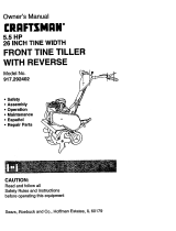 Craftsman 917.292402 User manual