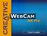 Creative WebCam NX Pro User manual